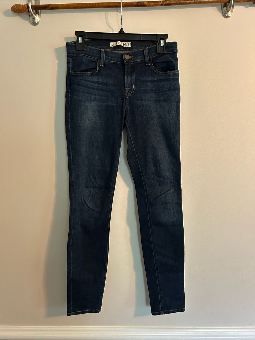 J Brand Women's Skinny Jeans in Dark Indigo Wash